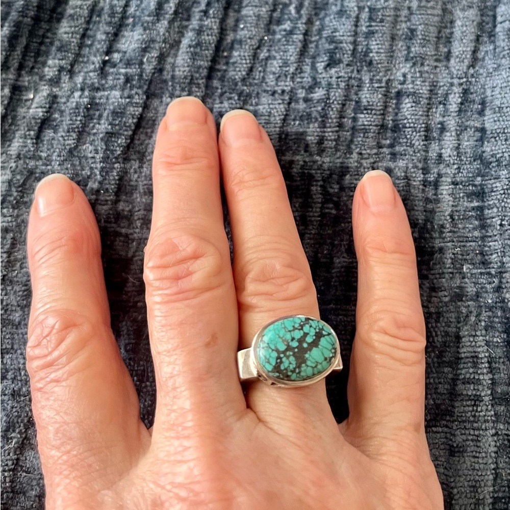 Turquoise Silver Ring